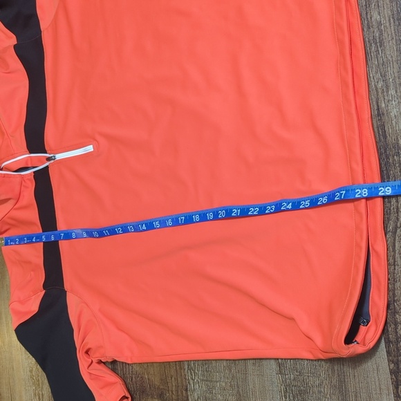 Galvin Green Short Sleeve Bay Golf Windstopper Size XL in Orange and Black - Picture 10 of 10